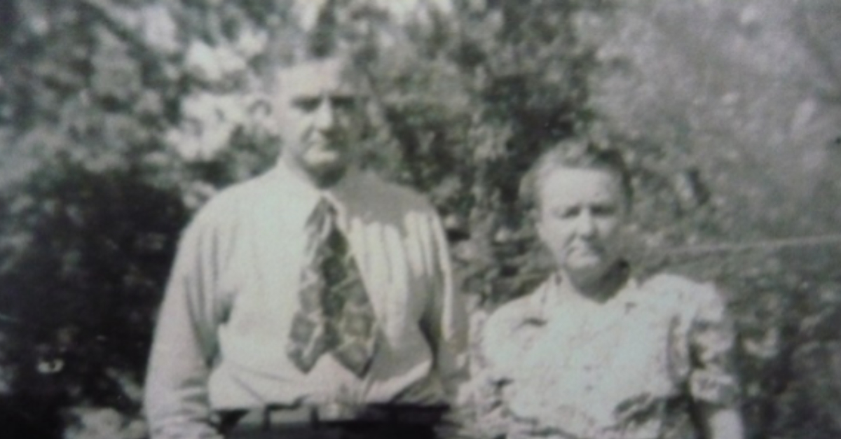 Grandma and Grandpa Hansen